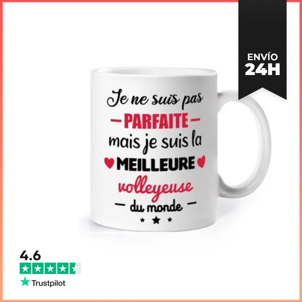 Taza Mejor Voleibol Regalo De Voleibol LaTostadora