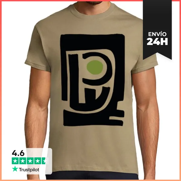 Camiseta Hombre Clásica ABSTACTO 2 LaTostadora