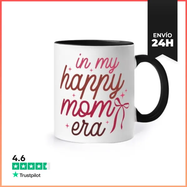 Taza De Colores IN MY HAPPY MOM ERA COQUETTE BOW LaTostadora