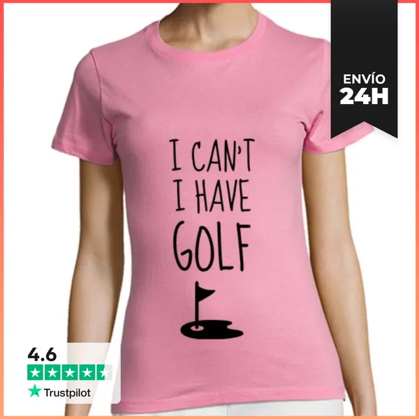 Camiseta Mujer Clásica Golf / Golfista LaTostadora