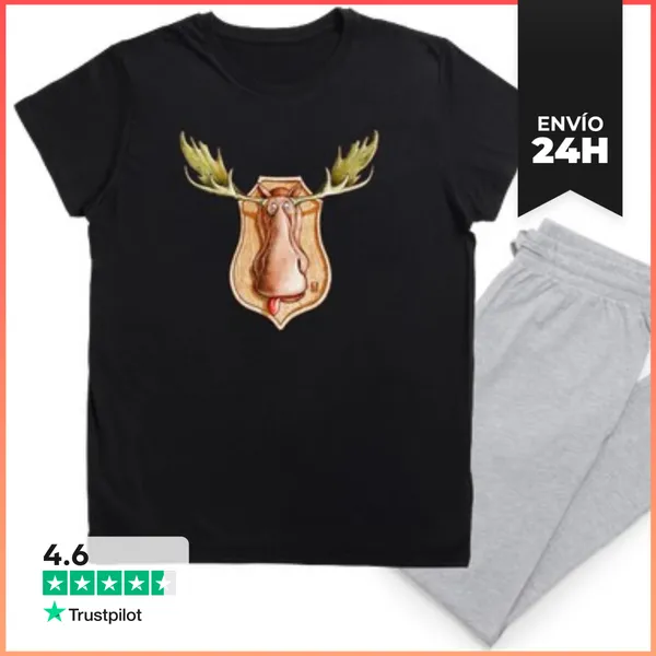 Pijama Alce. Pijama LaTostadora