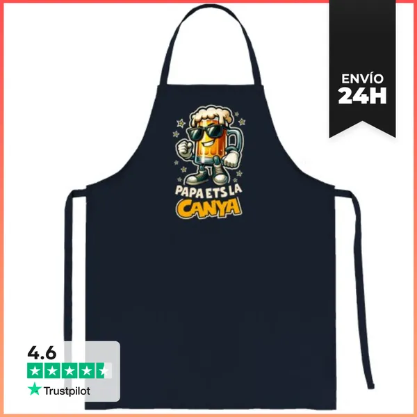 Delantal Papa Ets La Canya Regalo En Català Día Del Padre En