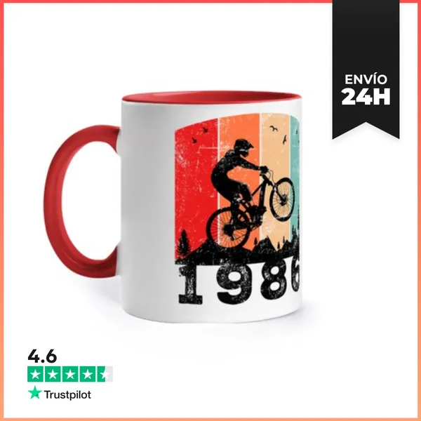 Taza De Colores 1986 40 Aniversario LaTostadora