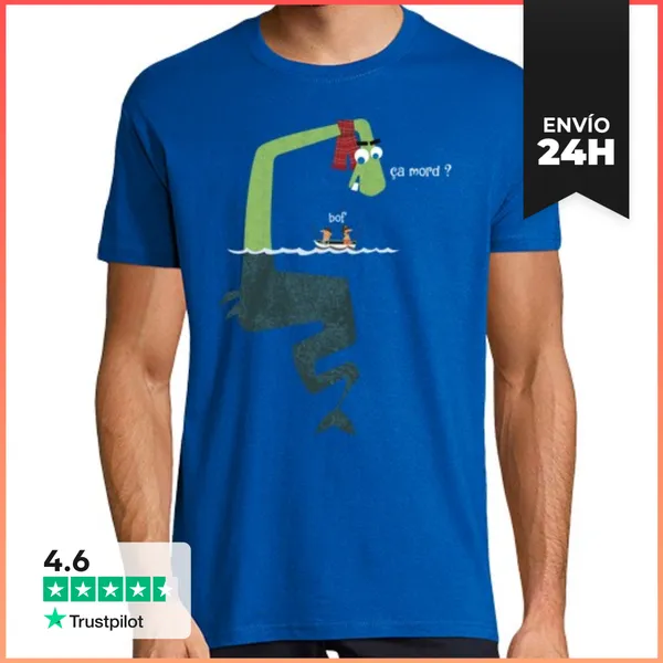 Camiseta Hombre Clásica Nessie LaTostadora