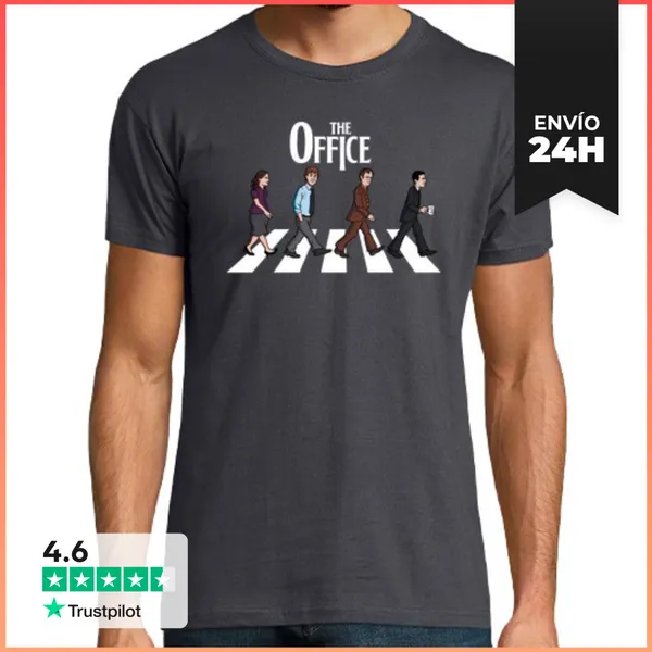 Camiseta Hombre Clásica The Office Road LaTostadora