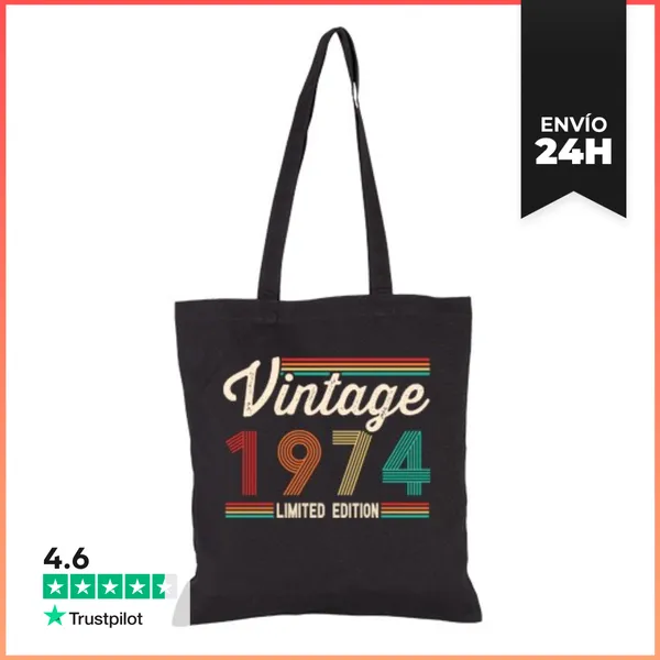 Bolsa De Tela VINTAGE 1974 LIMITED EDITION LaTostadora