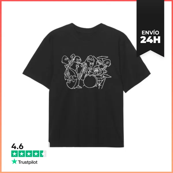 Camiseta Oversize All That Jazz LaTostadora