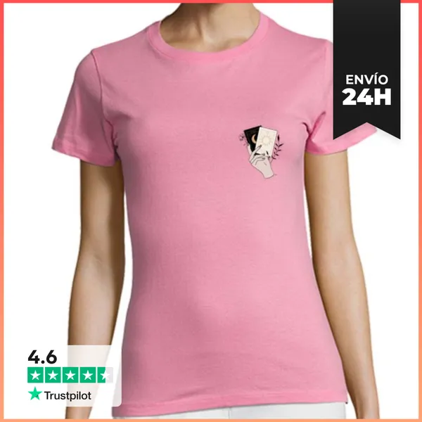 Camiseta Mujer Clásica Cartas Tarot LaTostadora