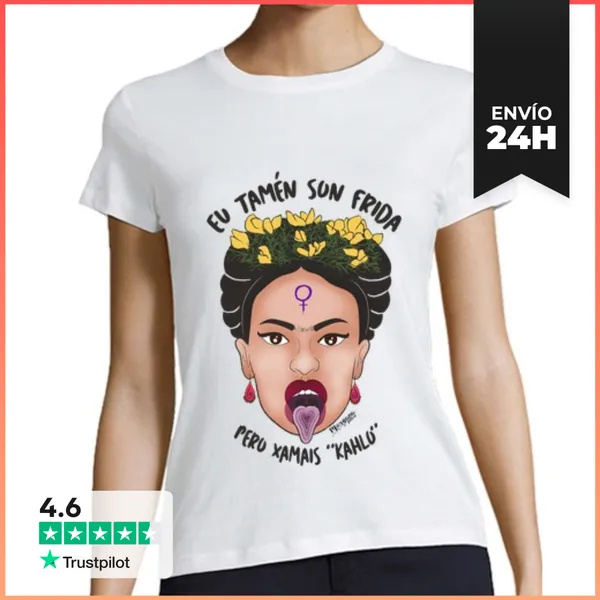 Camiseta Mujer Clásica FRIDA LaTostadora