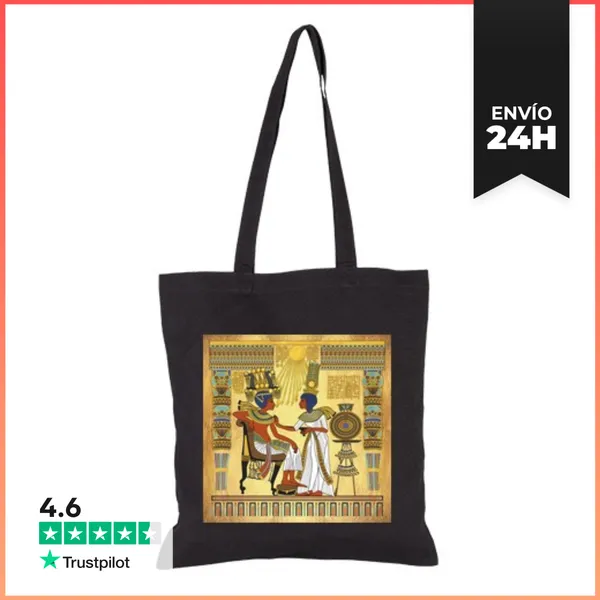 Bolsa De Tela Trono De Tutankamon LaTostadora