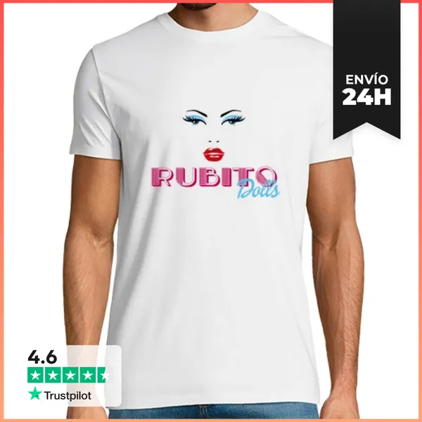 Camiseta Hombre Clásica Camiseta Rubito Doll LaTostadora