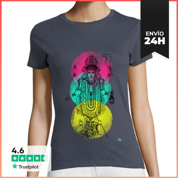 Camiseta Mujer Clásica KALI DIOSA LaTostadora