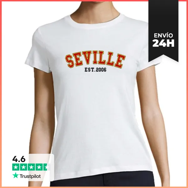 Camiseta Mujer Clásica Sevilla Est 2006 LaTostadora