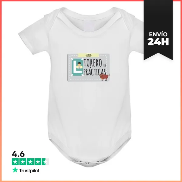 Body Bebé Torero En Prácticas LaTostadora