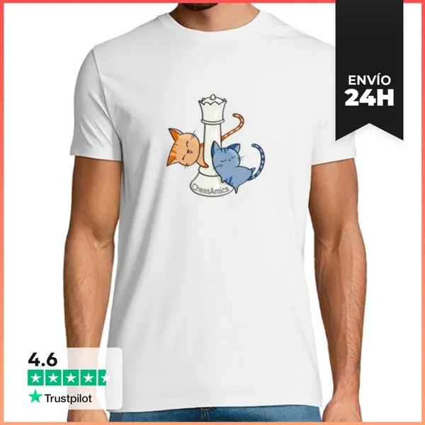Camiseta Hombre Clásica Camiseta Nanita Y Gambito LaTostadora