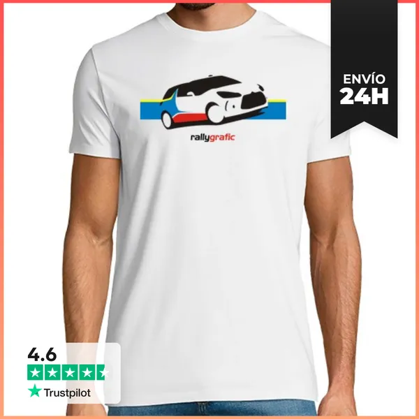 Camiseta Hombre Clásica Citroen DS3 LaTostadora
