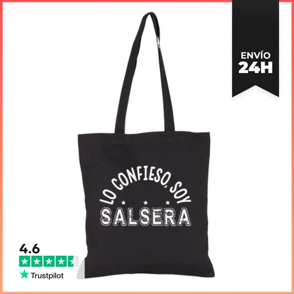 Bolsa De Tela Lo Confieso, Soy Salsera LaTostadora