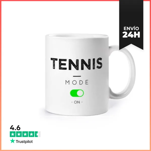 Taza Modo Tenis En LaTostadora