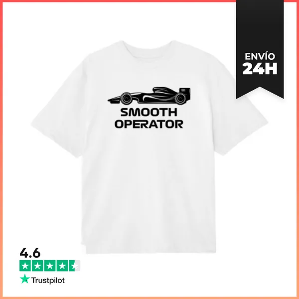Camiseta Oversize SMOOTH OPERATOR CARLOS SAINZ F1 LaTostadora