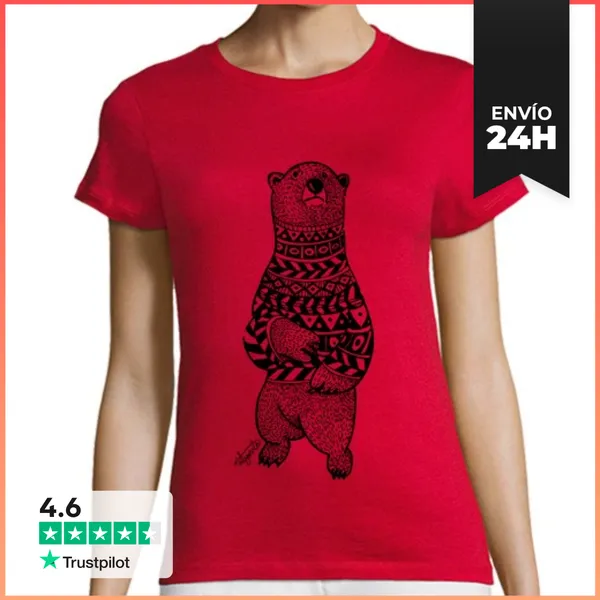 Camiseta Mujer Clásica Bear LaTostadora