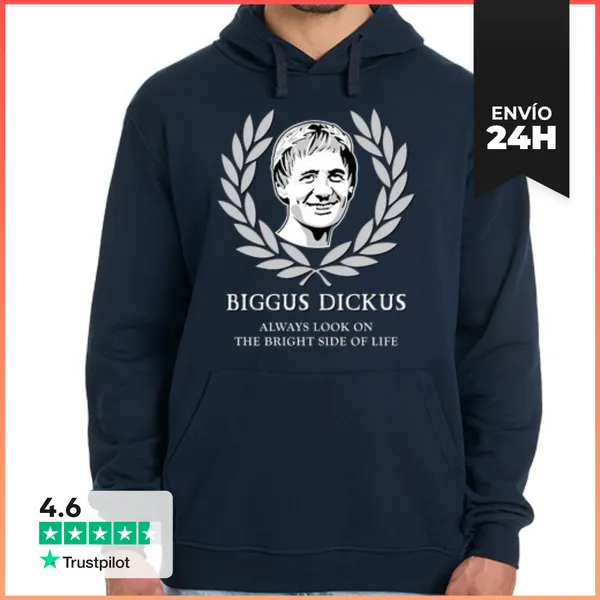 Sudadera Unisex Con Capucha Biggus Dickus (Life Of Brian)