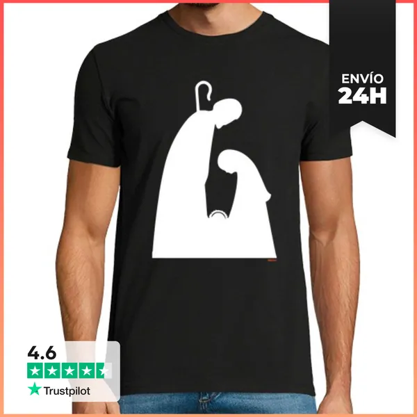 Camiseta Hombre Clásica Portal De Belén LaTostadora