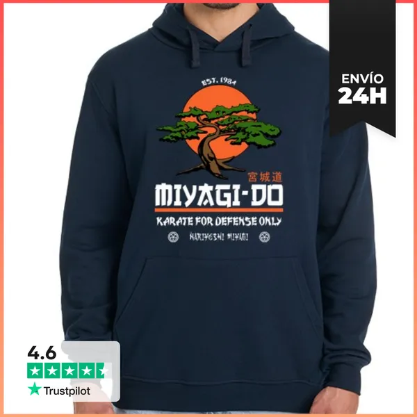 Sudadera Unisex Con Capucha Miyagi-do LaTostadora