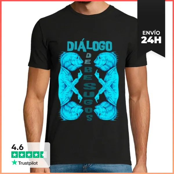 Camiseta Hombre Clásica DIALOGO DE BESUGOS LaTostadora
