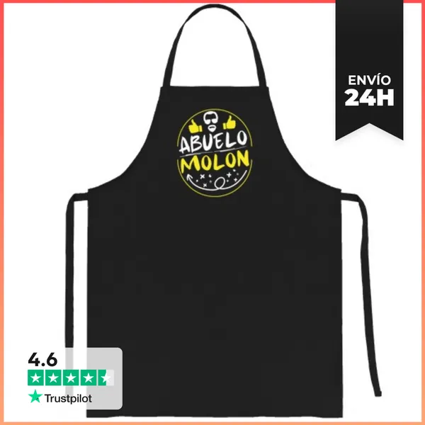 Delantal Abuelo Molón Para Abuelos Regalos Dia Del Padre Abuelos