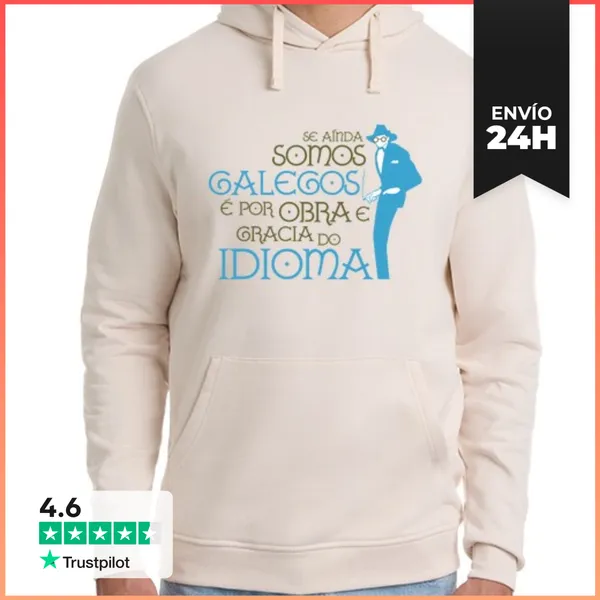 Sudadera Unisex Con Capucha CASTELAO LaTostadora