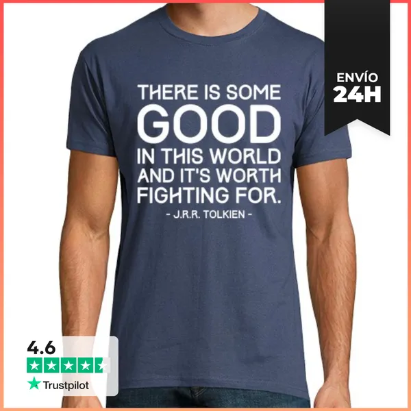 Camiseta Hombre Clásica There Is Some Good LaTostadora