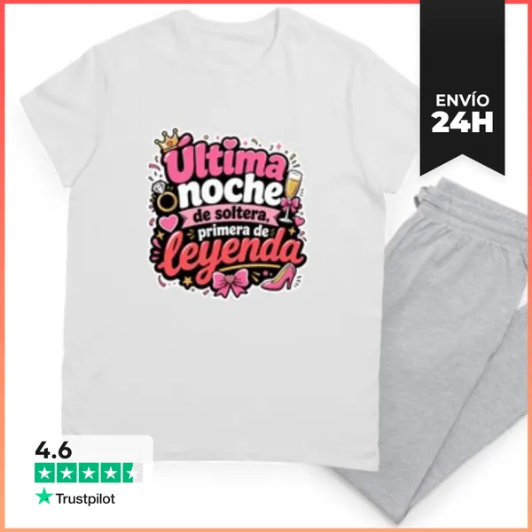 Pijama Última Noche De Soltera, Primera De Leyenda LaTostadora
