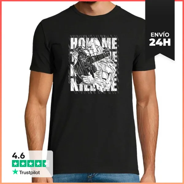 Camiseta Hombre Clásica Hold Me, Thill Me, Kiss Me, Kill Me