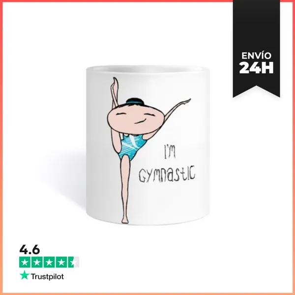 Taza I M Gymnastic LaTostadora