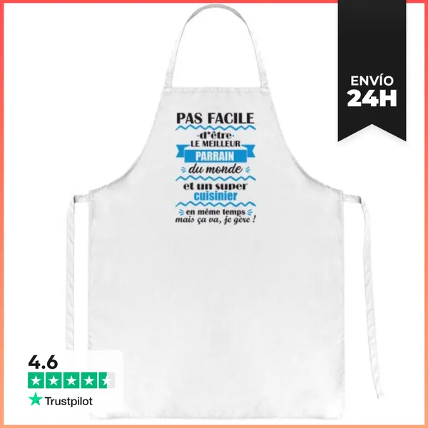 Delantal Padrino Cocinero Regalo De Cocina LaTostadora