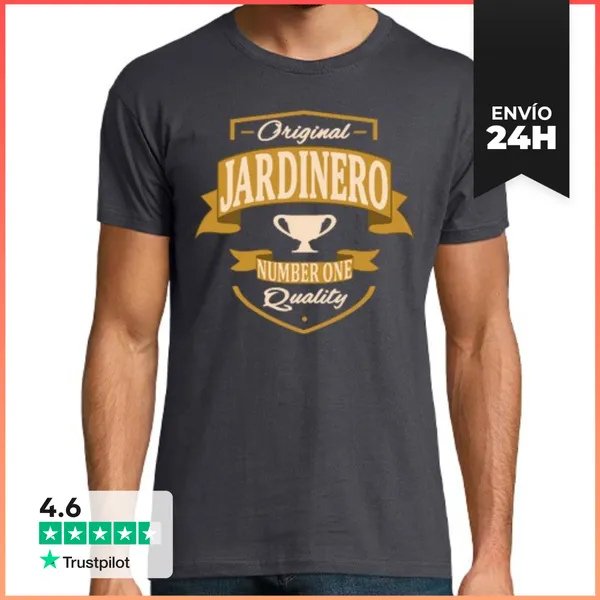 Camiseta Hombre Clásica Jardinero LaTostadora