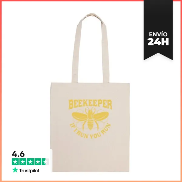 Bolsa De Tela Apicultura-si-yo-corro-tú-corres LaTostadora