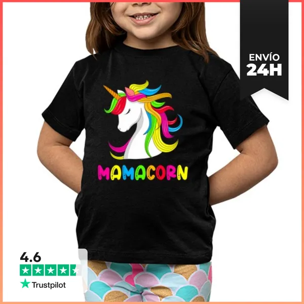 Camiseta Clásica Para Niños Mamacorn LaTostadora