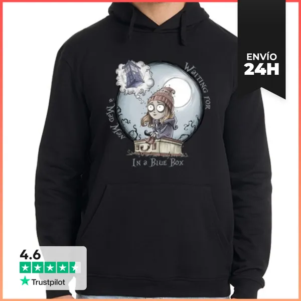 Sudadera Unisex Con Capucha The Girl Who Waited LaTostadora