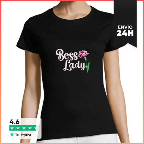 Camiseta Mujer Clásica Jefa LaTostadora