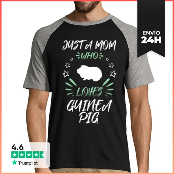 Camiseta Hombre, Estilo Béisbol Solo Una Mamá Que Ama A Los
