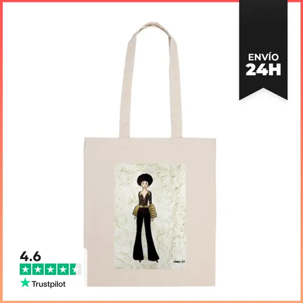 Bolsa De Tela 28 Bolsa De Tela, Color Natural LaTostadora