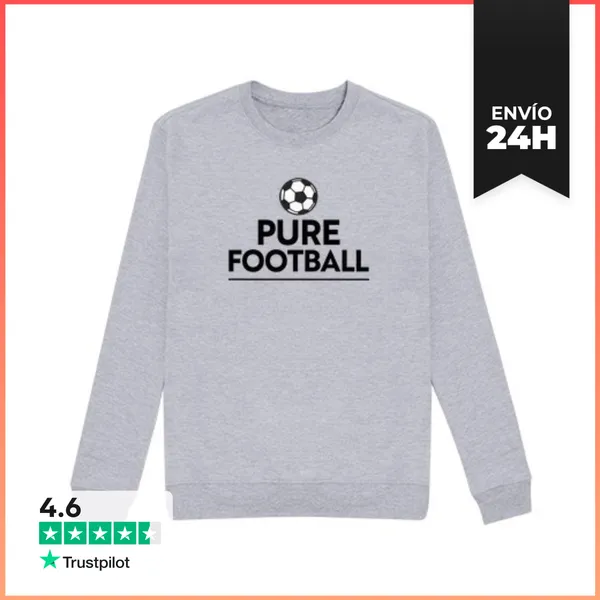 Sudadera Unisex Fútbol Puro LaTostadora