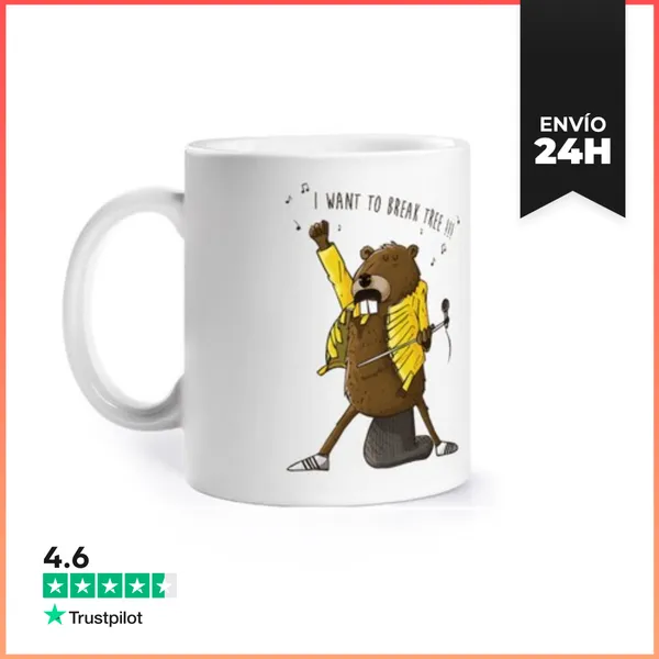 Taza Castor Mercurio LaTostadora