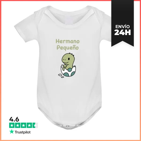 Body Bebé Hermano Mayor Dinosaurio LaTostadora