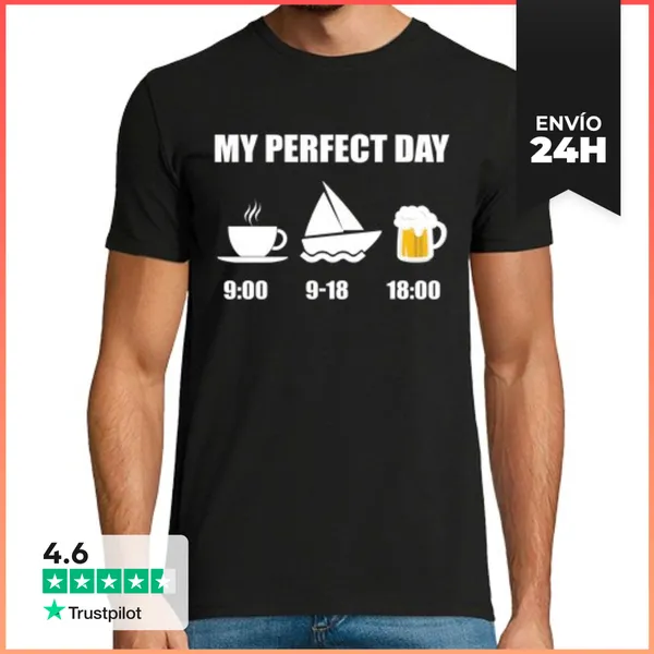Camiseta Hombre Clásica Términos De Navegación Náutica Bota Mar