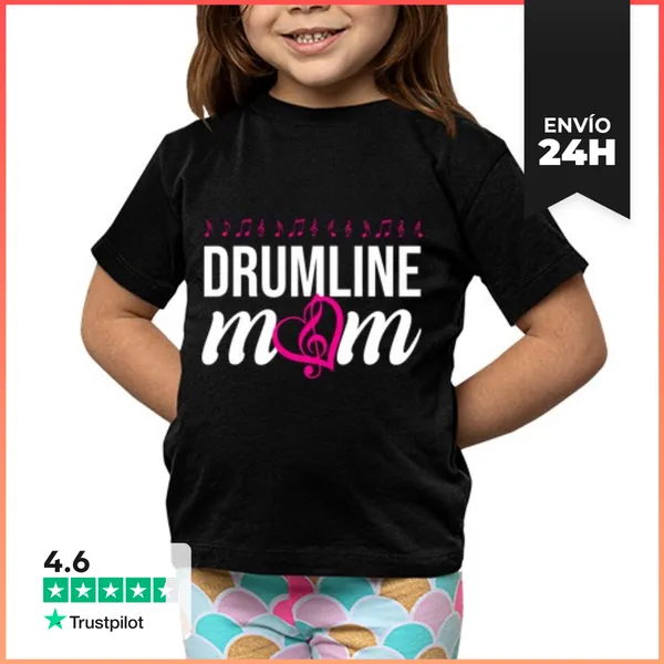 Camiseta Clásica Para Niños Mamá De La Banda De Marcha Cuerpo De