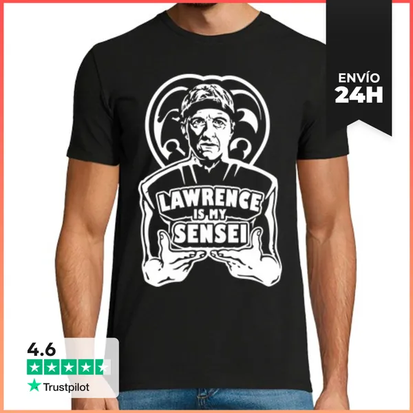 Camiseta Hombre Clásica Lawrence Is My Sensei LaTostadora