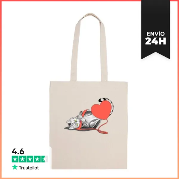 Bolsa De Tela Gato LaTostadora