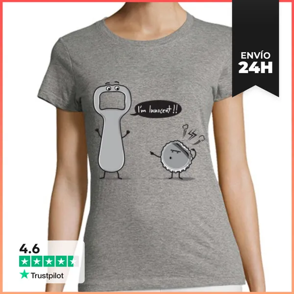 Camiseta Mujer Clásica Inocent LaTostadora